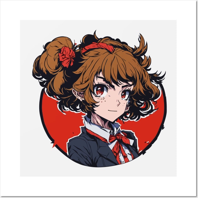 Persona Schoolgirl Wall Art by SpriteGuy95